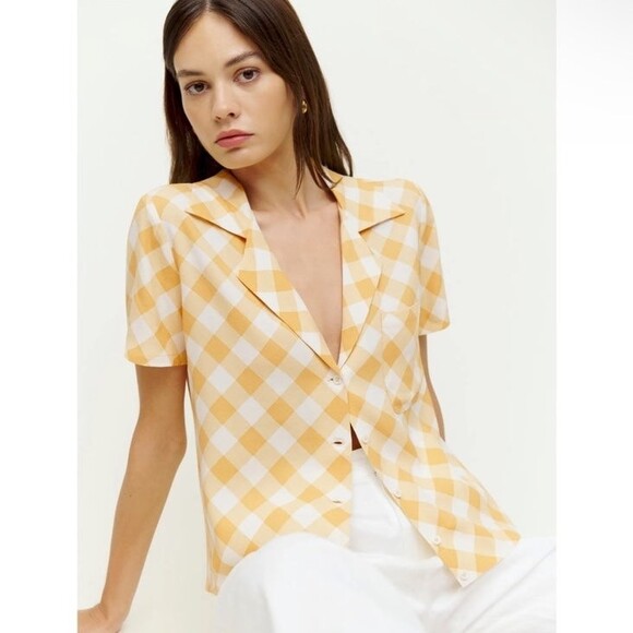 Reformation Cuba Top in Bodie Size Small - Picture 1 of 11